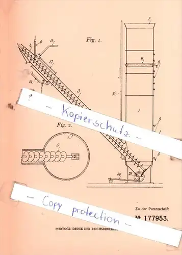Original Patent  - Hippolyte Dessoliers in Tènès und Paul Règnier in Mustapha , 1904 , !!!