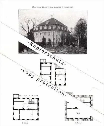 Photographien / Ansichten , 1913 , St. Gallen / Straubenzell , Mühlegg , Prospekt , Architektur , Fotos !!!