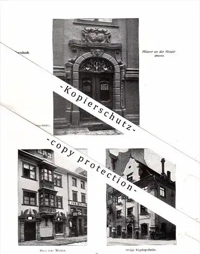 Photographien / Ansichten , 1913 , Rorschach , Haus Imhof , Apotheke , Merkur , Prospekt , Architektur , Fotos !!!