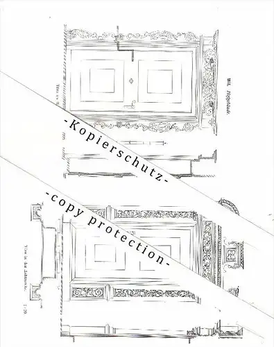 Photographien / Ansichten , 1913 , Wil , Hofgebäude , Prospekt , Architektur , Fotos !!!