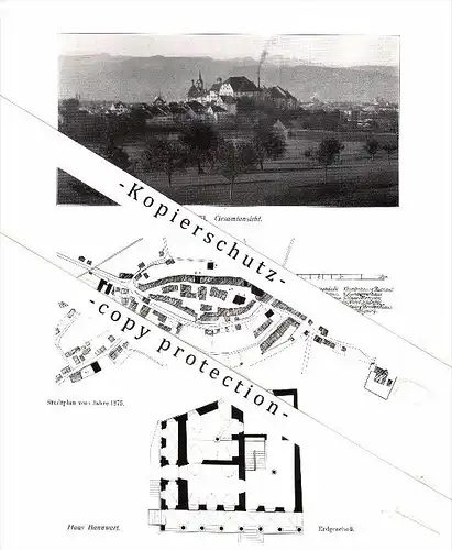 Photographien / Ansichten , 1913 , Wil und Rorschach , Prospekt , Architektur , Fotos !!!