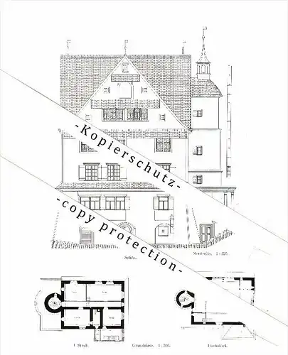 Photographien / Ansichten , 1913 , Hofstetten b. St. Peterzell , Nerslau-Rietbad , Prospekt , Architektur , Fotos !!!