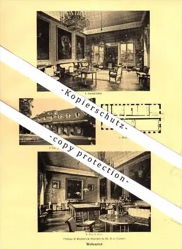Photographien / Ansichten , 1928 , Wallenried , Prospekt , Architektur , Fotos !!!
