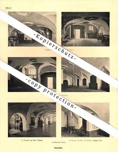 Photographien / Ansichten , 1923 , Samedan / Samaden , Kr. Oberengadin , Prospekt , Architektur , Fotos !!!