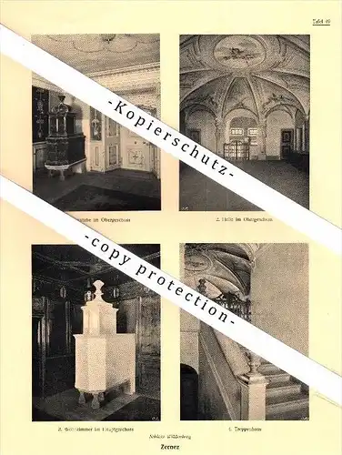 Photographien / Ansichten , 1923 , Zernez  , Kr. Sur Tasna , Prospekt , Architektur , Fotos !!!