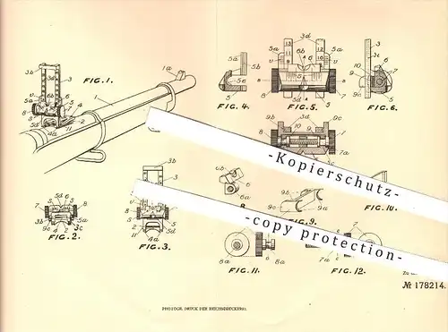 original Patent - The Mitchell Rifle Sight Company , Ltd. in Toronto , Canada ,1905, visor for rifle