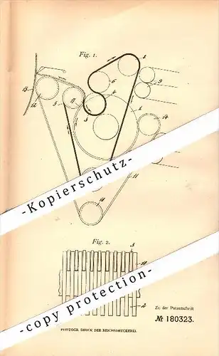 Original Patent - Armand Lejeune à Mons en Baroeul , 1905 , Dispositif de tissage , Mons-en-Barœul !!!