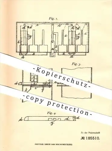 original Patent - Wilhelm Soest in Höhscheid , Rhld. , 1906 , Selbstverkäufer , Verkäufer , Waren , Wirtschaft !!!