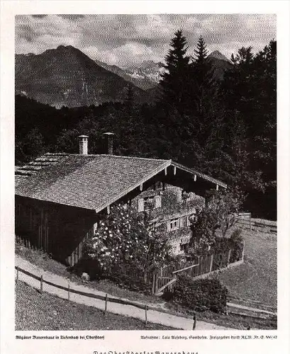 original Zeitungsausschnitt - 1942 - Tiefenbach b. Oberstdorf !!!
