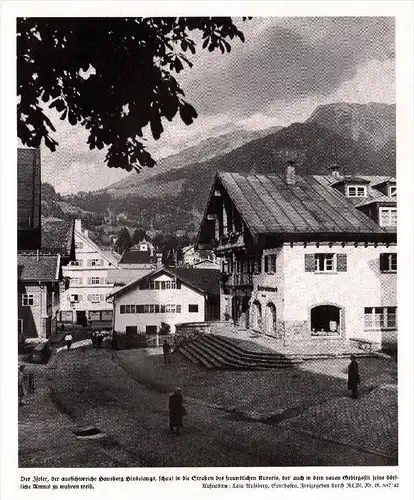 original Zeitungsausschnitt - 1942 - Hindelang !!!