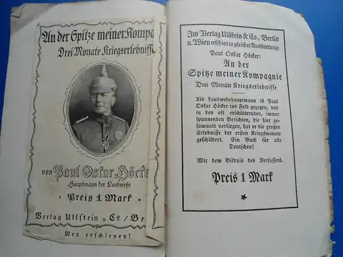 Kriegsfahrten eines Johanniters von 1915 , Fedor von Zobeltitz , Otto Naumann in Mansfeld !!!