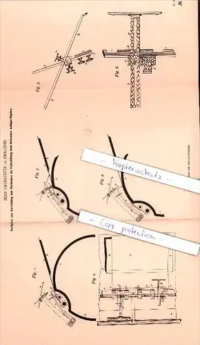 Original Patent - Jean Geldsetzer in Iserlohn , 1901 ,  !!!