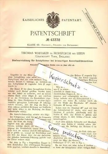 Original Patent - Thomas Whitaker in Horsforth b. Leeds , 1884 , Detent slot machines !!!