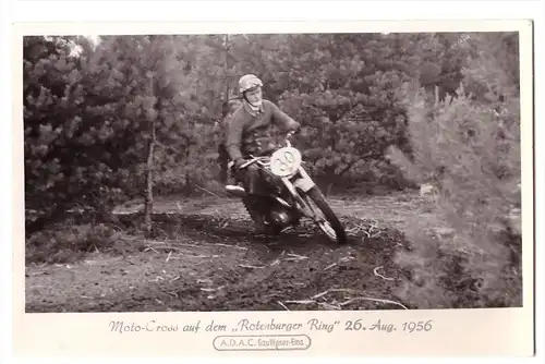 AK Rotenburg - Motocross 1956 , ADAC , Motorrad , Sandbahn , Speedway , Grasbahn , Moto Cross , Motorsport !!!