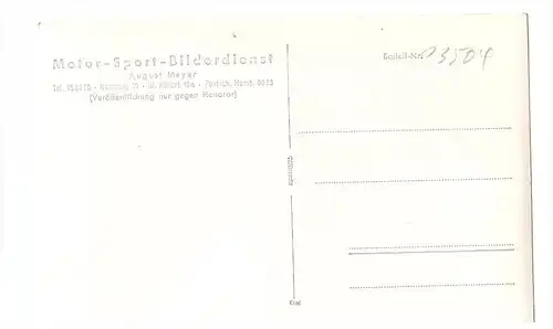 AK Rotenburg - Motocross 1956 , ADAC , Motorrad , Sandbahn , Speedway , Grasbahn , Moto Cross , Motorsport !!!