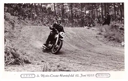 AK Harsefeld - Motocross 1955 , Motorrad , Sandbahn , Speedway , Grasbahn , Moto Cross , Motorsport , Stade !!!