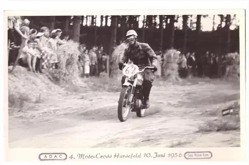 AK Harsefeld - Motocross 1956 , Motorrad , Sandbahn , Speedway , Grasbahn , Moto Cross , Stade !!!