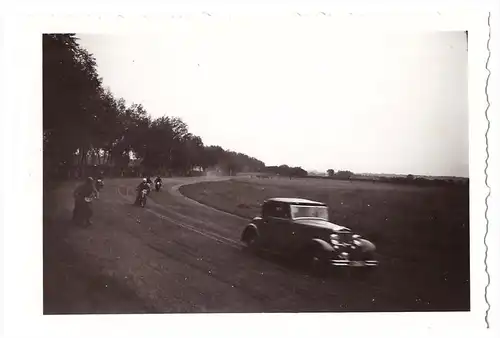 Foto Bahnrennen um 1940 , Altötting , Motorradrennen , Motorrad , Grasbahn , Sandbahn , Speedway , moto !!!