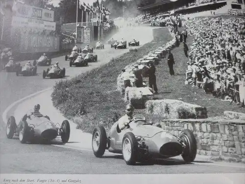 Der Rennfahrer und sein Wagen ,1954, Motorsport - Buch , Rennwagen , Mercedes , Bregenz  - Lochau , Vorarlberg , Ferrari