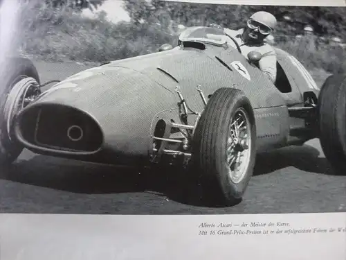 Der Rennfahrer und sein Wagen ,1954, Motorsport - Buch , Rennwagen , Mercedes , Bregenz  - Lochau , Vorarlberg , Ferrari