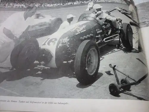 Der Rennfahrer und sein Wagen ,1954, Motorsport - Buch , Rennwagen , Mercedes , Bregenz  - Lochau , Vorarlberg , Ferrari