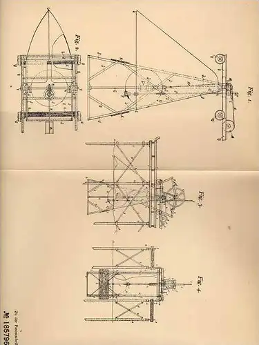 Original Patentschrift - J. Banus in Sans b. Barcelona , 1906 , Wellenkraftmaschine , Wellen , Ozean , Meer !!!