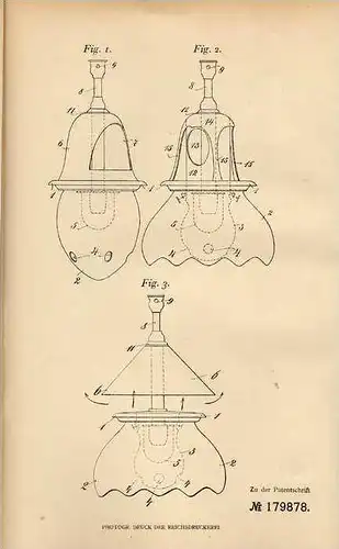 Original Patentschrift - Deutsche Gasglühlicht AG in Berlin , 1904 , Glühlichtbrenner , Lampe , Leuchter !!!