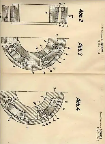 Original Patentschrift - Getriebe GmbH in Berlin - Oberschöneweide , 1937 , Automatikgetriebe !!!