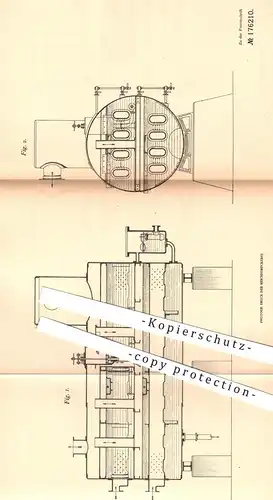 original Patent - Balcke & Co. KG - Bau v. Kondensationsanlagen , Bochum , 1905 , Wasserspiegelregler für Abdampfsammler