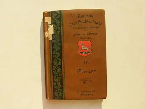 Erzählung aus Osnabrücker Lande 1905 , Tiemann Parricida  , Appelhans , Niedersachsen !!!