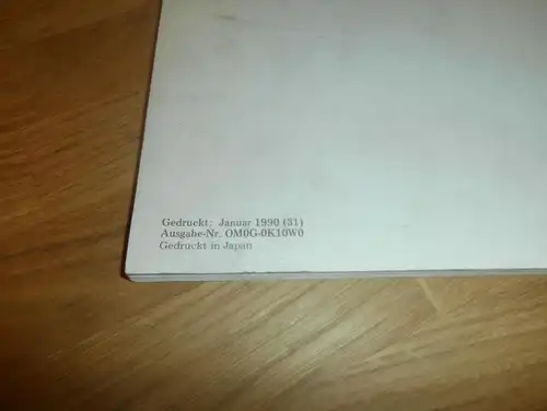 Nissan Micra , Bj. 1990 , Handbuch , Betriebsanleitung , Anleitung !!!