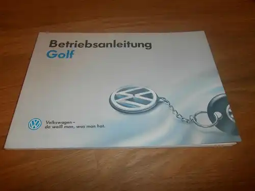 VW Golf 3 , Golf III , Bj. 1994 , Handbuch , Betriebsanleitung , Anleitung !!!