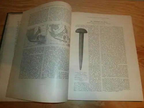 Völkerkunde Juli-Dezember 1901, gebundene Zeitschriften , Expeditionen , Kolonien , Reisen , Berichte , Etnologie !!!