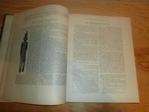 Völkerkunde Juli-Dezember 1901, gebundene Zeitschriften , Expeditionen , Kolonien , Reisen , Berichte , Etnologie !!!