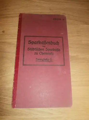 altes Sparbuch Chemnitz , 1940 - 1945 , Lotta Uhlemann , Sparkasse , Bank !!!