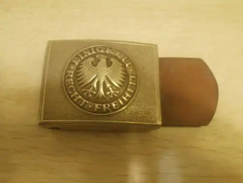 original Koppelschloss Bundeswehr , Einigkeit - Recht - Freiheit , BRD , Deutschland  !!!