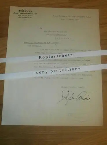 Graf Arnim in Groß Sperrenwalde , 1931 , mit Autograph , Gut Gollmitz , Uckermark !!!