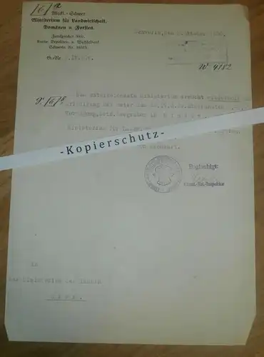Gemeinde Minzow , 1930 , Amt Waren Müritz , Landwirtschaft , von Bronsart , Ministerium des Innern , Mecklenburg !!!