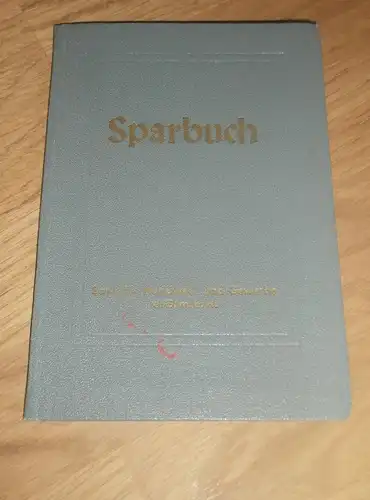 altes Sparbuch Rochlitz , 1971 - 1974 , Marta Zahn, Sparkasse , Bank !!!