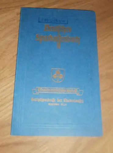 altes Sparbuch Golschow b. Drebkau , 1940 - 1945 , Gutspächter , Gutshaus , Sparkasse , Bank !!!