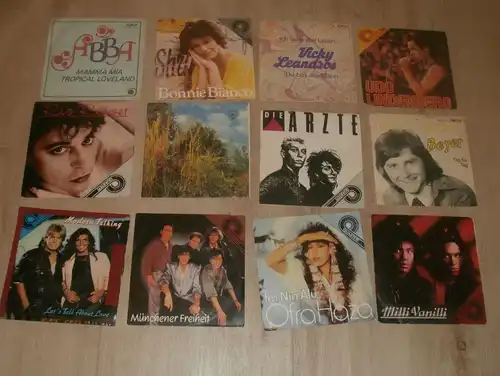 Sammlung von 12 Amiga Schallplatten , DDR , Vinyl , Lindenberg , Reiser , Abba