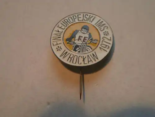Speedway WM Finale Wrozlaw 1972 , Pin , Plakette , Badge