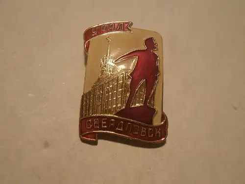 Ural Swerdlowsk Anstecknadel , Badge