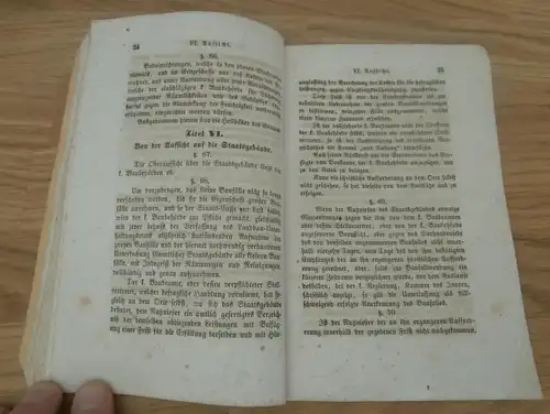 Staatsgebäude im Königreiche Bayern , 1851 , königliche Verordnung zur Benützung und Unterhaltung !!!