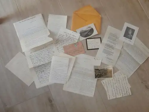 Dokumente aus Nachlass , 1912-35 , Dr. J. Vodoz , Clavadel , Zürich , Max Walter , Flums , Winterthur !!!