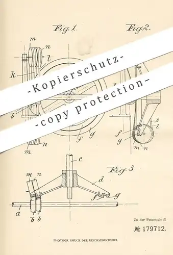 original Patent - Christian Seybold , Düren / Rheinland , 1905 , Reibräder - Wechselgetriebe | Getriebe , Motor !!!