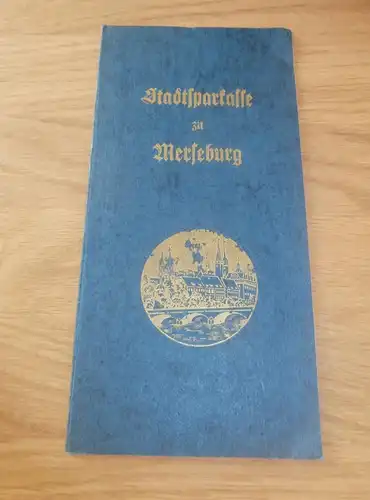 altes Sparbuch Merseburg , 1945 , Gudrun Jacob , Weißenfels , Sparkasse , Bank !!!