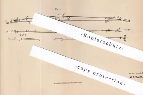 original Patent - Dr. E. A. Paul Hennig , Dresden 1906 , Saiteninstrument mit drehbaren Saiten | Musikinstrument , Musik