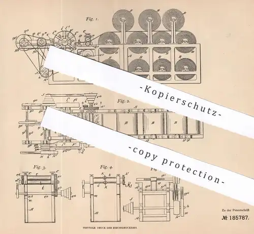 original Patent - Alexander Henderson , George Duncan Mackay , Edinburgh Schottland , 1904 , Papier schneiden | Konfekt