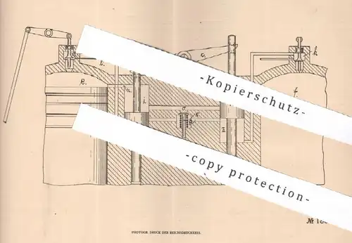 original Patent - Wilhelm Brandes , Trollhättan , Schweden , 1905 , Brennstoff im Motor | Gasmotor , Gas